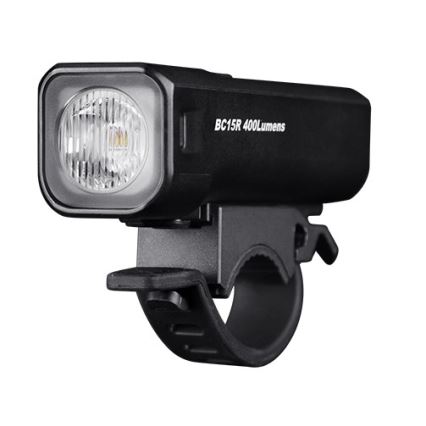 Fenix BC15R - LED Aptumšojama uzlādējama velosipēdu lampa LED/USB IP66 400 spīdīgs 31,5 h 2600 mAh