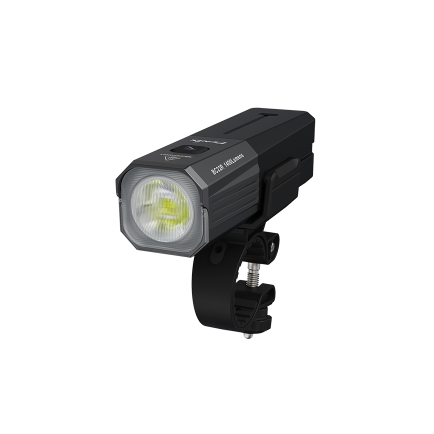 Fenix BC22R - LED uzlādējamais velosipēda lukturis ar regulējamu spilgtumu LED/USB 3400 mAh IP66 1400 lm 41 h melns