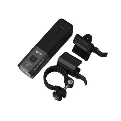 Fenix BC22R - LED uzlādējamais velosipēda lukturis ar regulējamu spilgtumu LED/USB 3400 mAh IP66 1400 lm 41 h melns