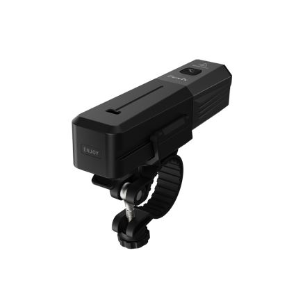 Fenix BC22R - LED uzlādējamais velosipēda lukturis ar regulējamu spilgtumu LED/USB 3400 mAh IP66 1400 lm 41 h melns