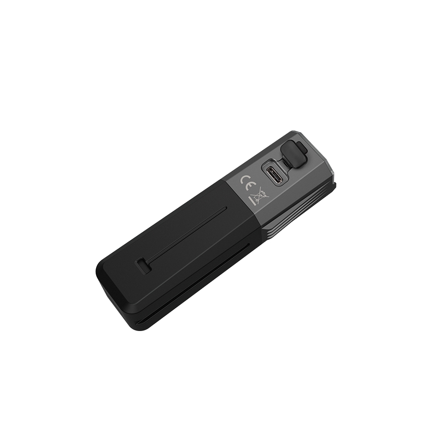 Fenix BC22R - LED uzlādējamais velosipēda lukturis ar regulējamu spilgtumu LED/USB 3400 mAh IP66 1400 lm 41 h melns