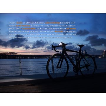 Fenix BC25R - LED Uzlādējams velosipēda gaismeklis LED/USB IP66 600 lm 36 hrs