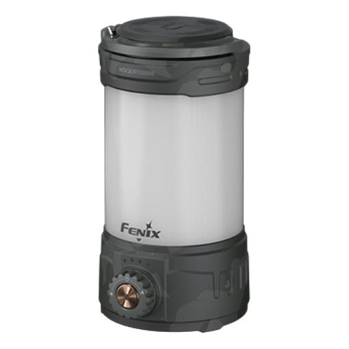 Fenix CL26RPROCAM - LED Aptumšojama pārvietojams uzlādējams lampa LED/USB IP66 650 lm 408 h 5000 mAh pelēka