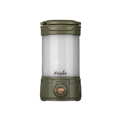 Fenix CL26RPROOLI - LED Aptumšojama pārvietojams uzlādējams lampa LED/USB IP66 650 spīdīgs 408 h 5000 mAh zaļa