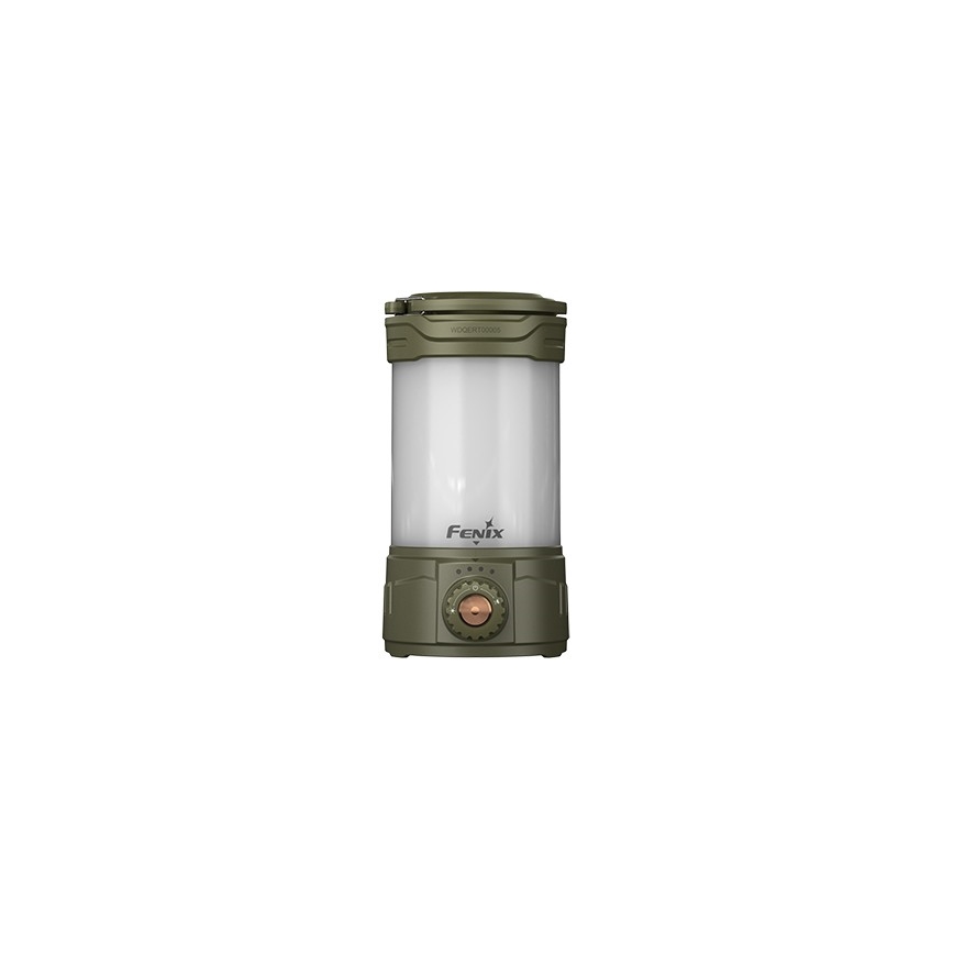 Fenix CL26RPROOLI - LED Aptumšojama pārvietojams uzlādējams lampa LED/USB IP66 650 spīdīgs 408 h 5000 mAh zaļa
