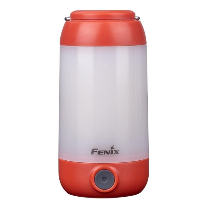 Fenix CL26RRED - LED Aptumšojama pārvietojams uzlādējams lampa LED/USB/2xCR123A IP66 400 spīdīgs 400 h 2600 mAh oranža