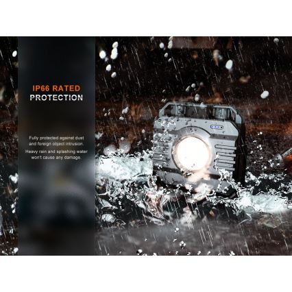 Fenix CL28R - LED Aptumšojama uzlādējams Prožektors ar lādētājakumulators LED/USB IP66 2000 spīdīgs 360 h 10000 mAh