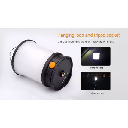 Fenix CL30R - LED Pārnēsājama uzlādējama lampa LED/USB/6xCR123A IPX7 650 lm 300 h 2600 mAh