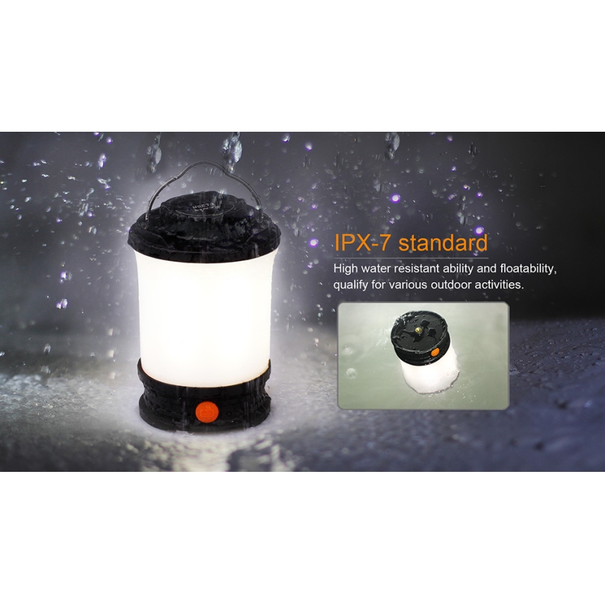 Fenix CL30R - LED Pārnēsājama uzlādējama lampa LED/USB/6xCR123A IPX7 650 lm 300 h 2600 mAh