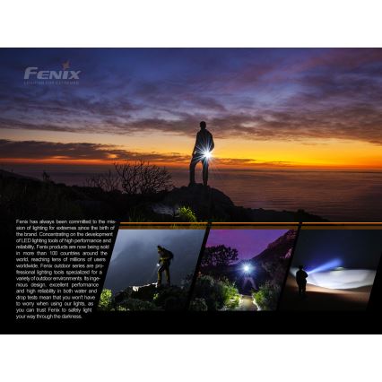 Fenix E01V20BLC -LED Lukturis LED/1xAAA IP68 100 lm 25 hrs