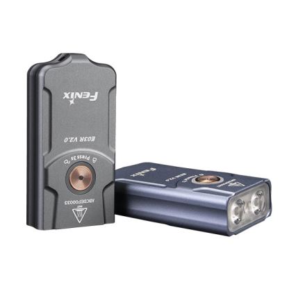 Fenix E03RV20BLU - LED Uzlādējams lukturis LED/USB IP66 500 lm 30 h 400 mAh