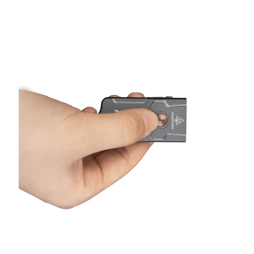Fenix E03RV20GREY - LED Uzlādējams lukturis LED/USB IP66 500 spīdīgs 30 h 400 mAh