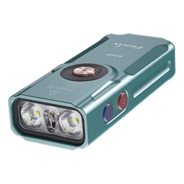 Fenix E06RTKS - LED Aptumšojama uzlādējams lukturītis UV LED/USB IP66 700 spīdīgs 60 h tirkīza