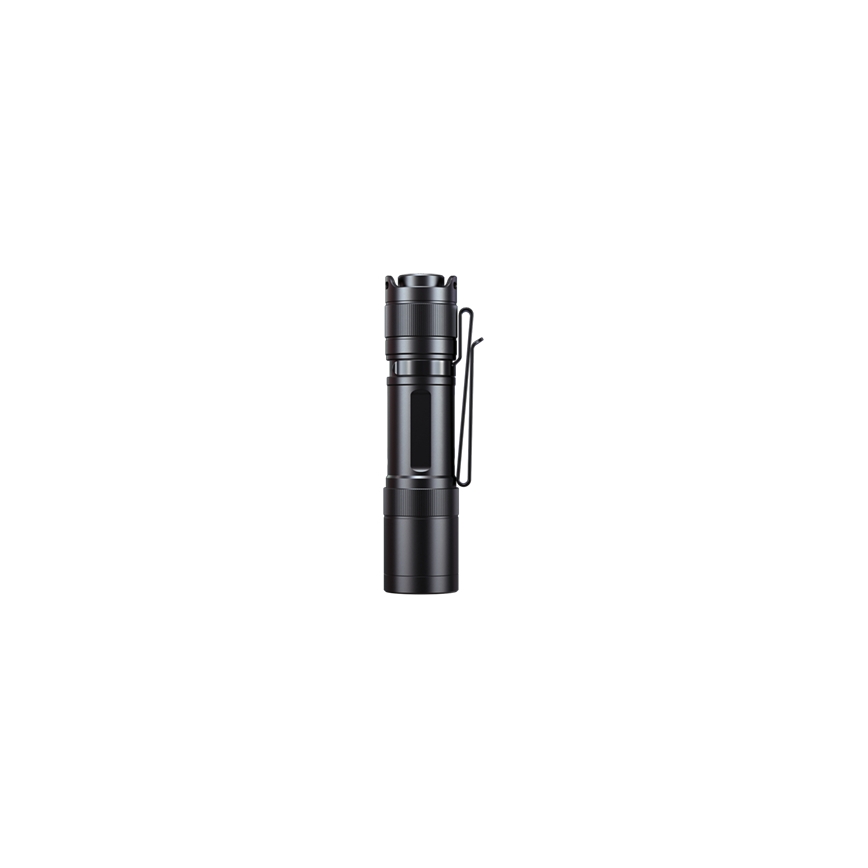 Fenix E12V30 - regulējams LED uzlādējamais lukturis LED/1xAA 2000 mAh IP68 200 lm 100 h melns