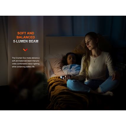Fenix E28RV20 - LED Aptumšojama uzlādējams lukturītis LED/USB/2xCR123A IP68 1700 spīdīgs 260 h 3400 mAh
