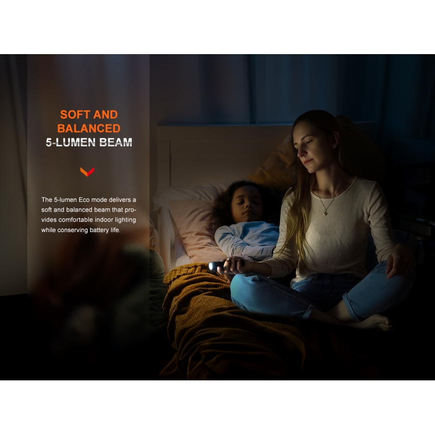 Fenix E28RV20 - LED Aptumšojama uzlādējams lukturītis LED/USB/2xCR123A IP68 1700 spīdīgs 260 h 3400 mAh