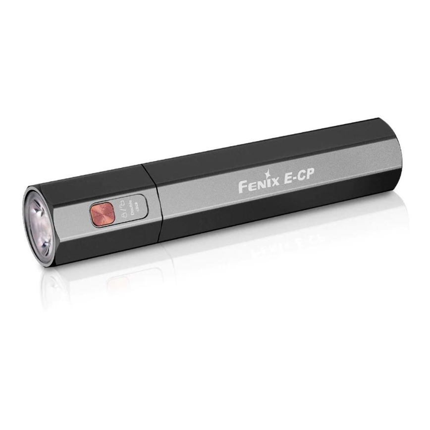 Fenix ECPBLCK - LED Uzlādējams lukturis ar lādētājakumulators USB IP68 1600 spīdīgs 504 h 5000 mAh melna