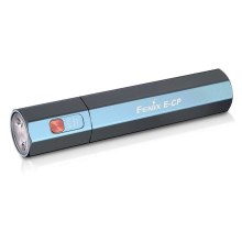 Fenix ECPBLUE - LED Uzlādējams lukturītis ar ārējo akumulatoru USB IP68 1600 lm 504 h zila
