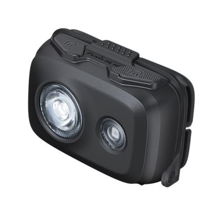 Fenix HL16V2BLK - LED Galvas lampa LED/3xAAA IP66 450 lm 200 h melna/oranža