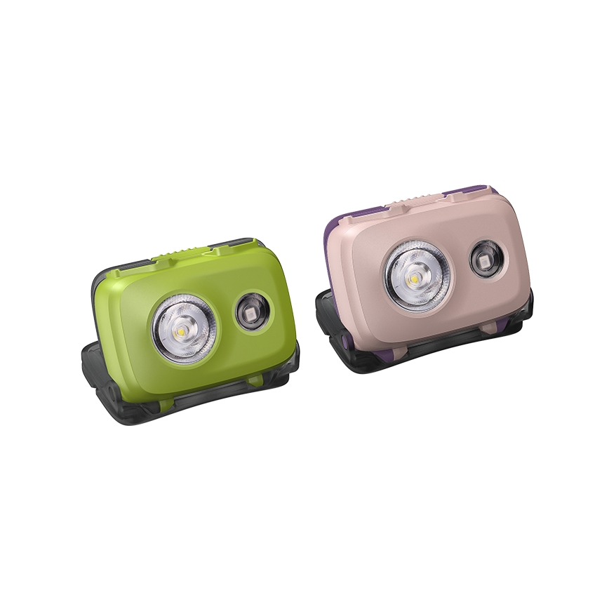 Fenix HL16V2PIN - LED Galvas lampa LED/3xAAA IP66 450 lm 200 h rozā