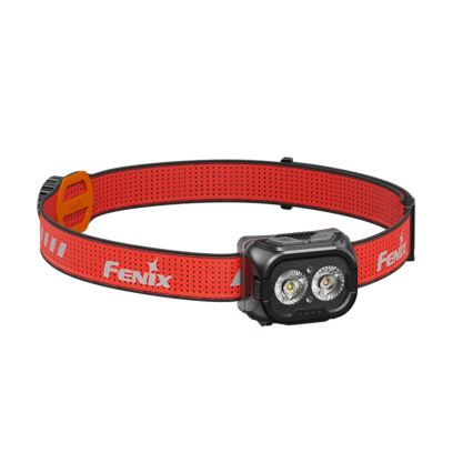 Fenix HL18RTV20BLC - LED Aptumšojama uzlādējams galvas lampa LED/USB/3xAAA IP66 800 lm 160 h 1900 mAh melna/oranža