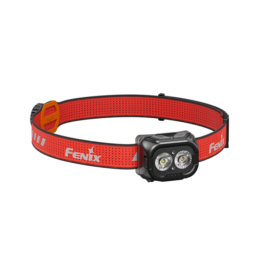 Fenix HL18RTV20BLC - LED Aptumšojama uzlādējams galvas lampa LED/USB/3xAAA IP66 800 lm 160 h 1900 mAh melna/oranža
