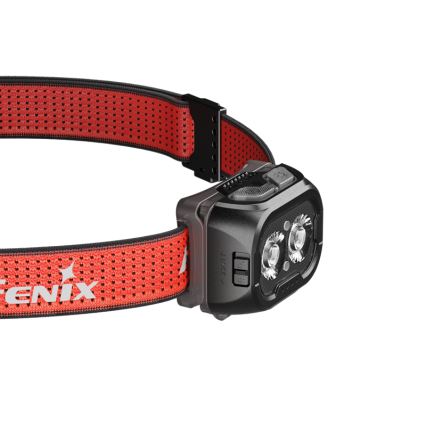 Fenix HL18RTV20BLC - LED Aptumšojama uzlādējams galvas lampa LED/USB/3xAAA IP66 800 lm 160 h 1900 mAh melna/oranža