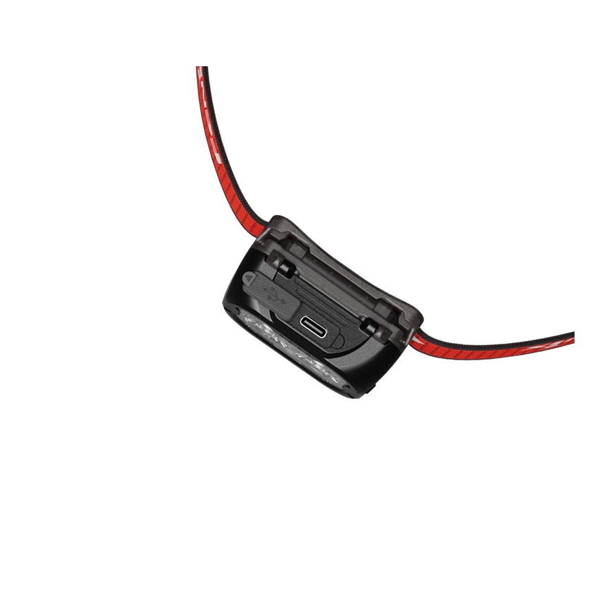 Fenix HL18RTV20BLC - LED Aptumšojama uzlādējams galvas lampa LED/USB/3xAAA IP66 800 lm 160 h 1900 mAh melna/oranža