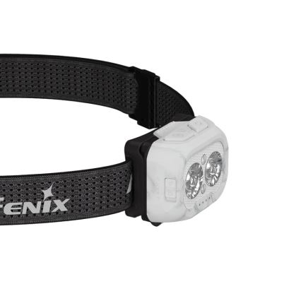 Fenix HL18RTV20WHT - LED Aptumšojama uzlādējams galvas lampa LED/USB IP66 800 spīdīgs 160 h balta/melna