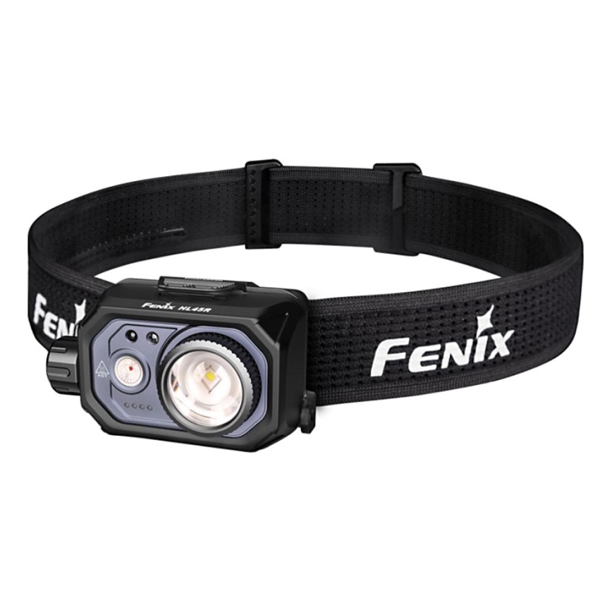 Fenix HL45R - LED Aptumšojama uzlādējams fokusēšanās galvas lampa LED/USB IP66 1000 spīdīgs 240 h melna