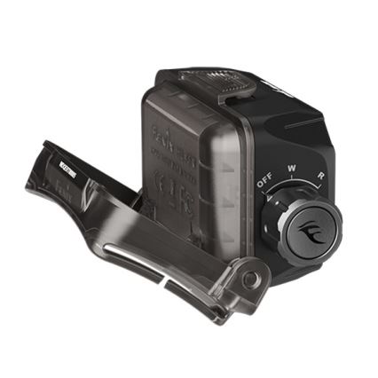 Fenix HL45R - LED Aptumšojama uzlādējams fokusēšanās galvas lampa LED/USB IP66 1000 spīdīgs 240 h melna