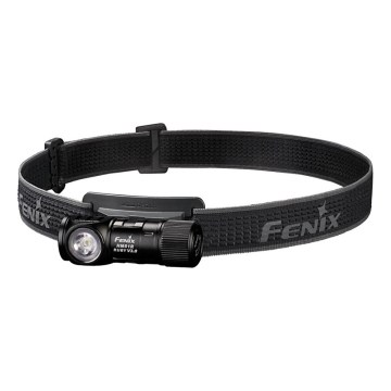 Fenix HM51RV3ABL - LED uzlādējama galvas lampa ar regulējamu spilgtumu LED/USB/1xCR123A 950 mAh IP68 860 lm 125 h melna