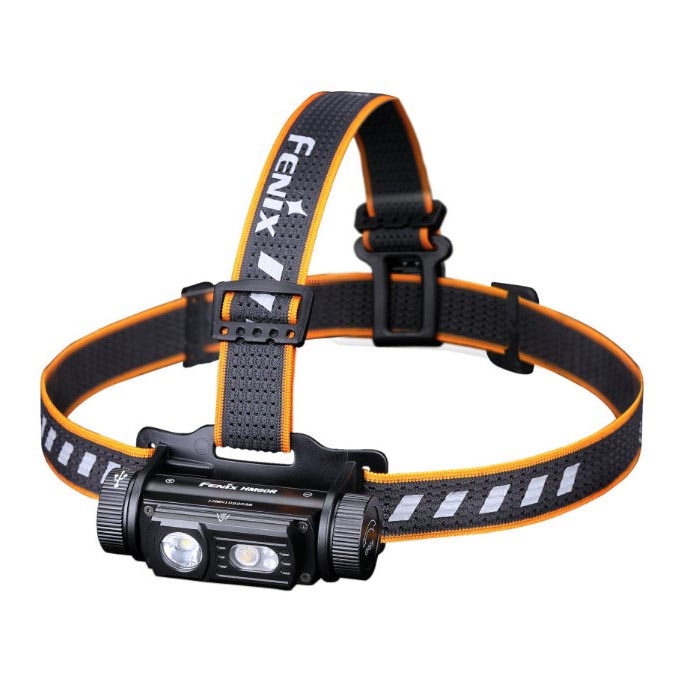 Fenix HM60R - LED Aptumšojama uzlādējams galvas lampa 4xLED/USB/2xCR123A IP68 1300 spīdīgs 300 h 3400 mAh