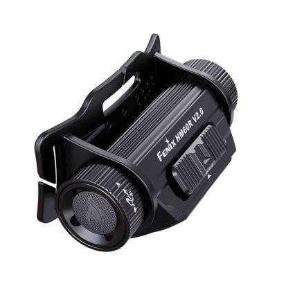 Fenix HM60RV20 - LED aptumšojama uzlādējamā galvas lampa LED/USB 4000 mAh IP68 1600 lm 292 h oranžā