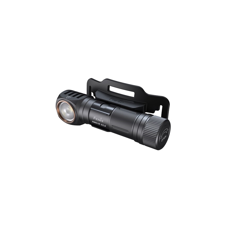 Fenix HM61RV20 - LED Uzlādējama galvas lampa LED/USB/2xCR123A IP68 1600 lm 300 h 3400 mAh