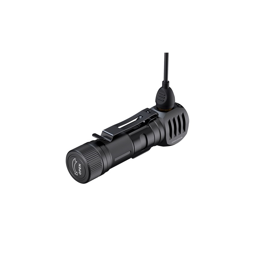 Fenix HM61RV20 - LED Uzlādējama galvas lampa LED/USB/2xCR123A IP68 1600 lm 300 h 3400 mAh