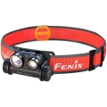 Fenix HM65RDTBLC - LED Uzlādējama galvas lampa LED/USB IP68 1500 lm 300 h melna/oranža
