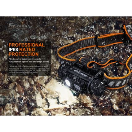 Fenix HM70R - LED Uzlādējama galvas lampa 4xLED/1x21700 IP68 1600 spīdīgs 800 h 5000 mAh