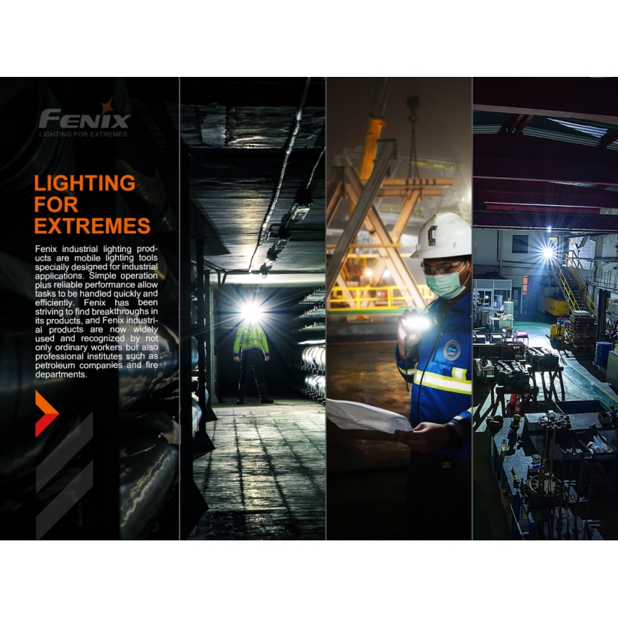 Fenix HM70R - LED Uzlādējama galvas lampa 4xLED/1x21700 IP68 1600 spīdīgs 800 h 5000 mAh