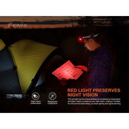 Fenix HM70R - LED Uzlādējama galvas lampa 4xLED/1x21700 IP68 1600 spīdīgs 800 h 5000 mAh