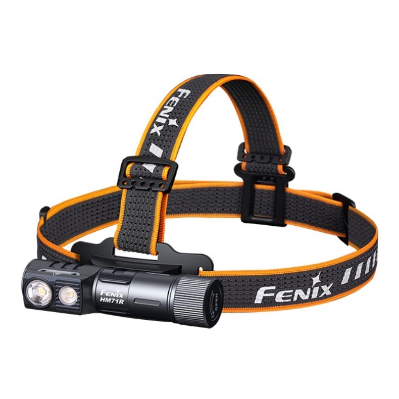 Fenix HM71R - LED Uzlādējama galvas lampa LED/USB IP68 2700 spīdīgs 400 h 5000 mAh