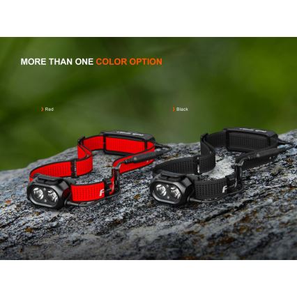 Fenix HP12RTABL - LED ar regulējamu spilgtumu uzlādējamā galvas lampa LED/USB 4000 mAh IP66 1300 lm 310 h melna