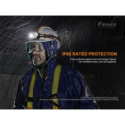 Fenix HP25RV20 - LED Aptumšojama uzlādējama galvas lampa 3xLED/1x21700 IP66 1600 lm 800 h