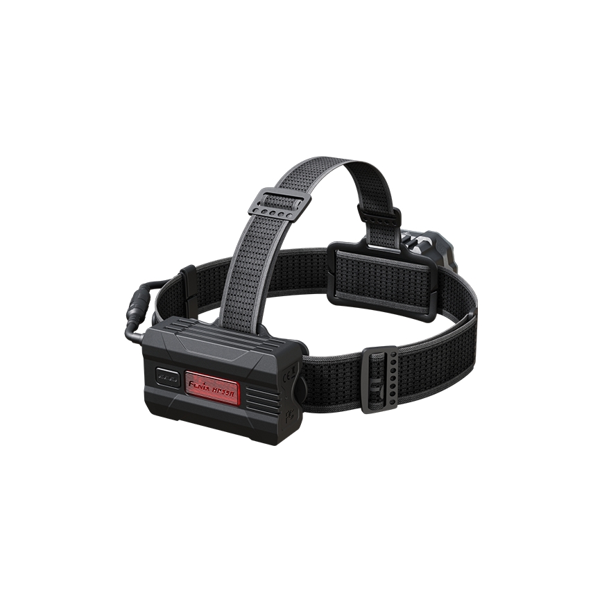 Fenix HP35R - LED regulējama uzlādējama galvas lampa LED/USB 5000 mAh IP66 4000 lm 500 h melna