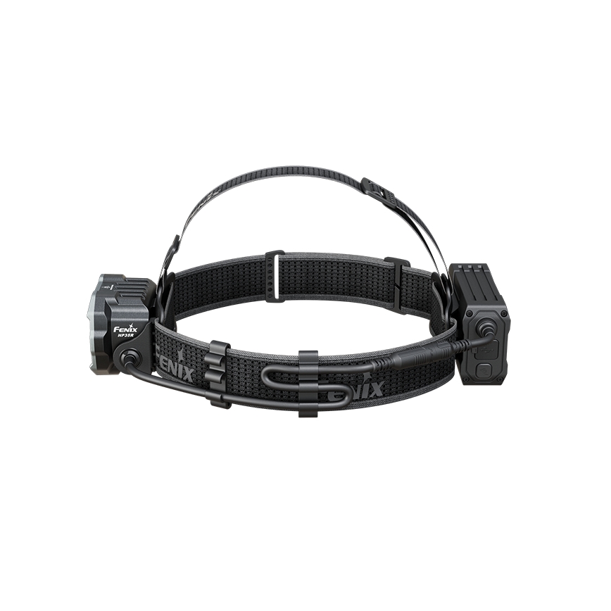 Fenix HP35R - LED regulējama uzlādējama galvas lampa LED/USB 5000 mAh IP66 4000 lm 500 h melna
