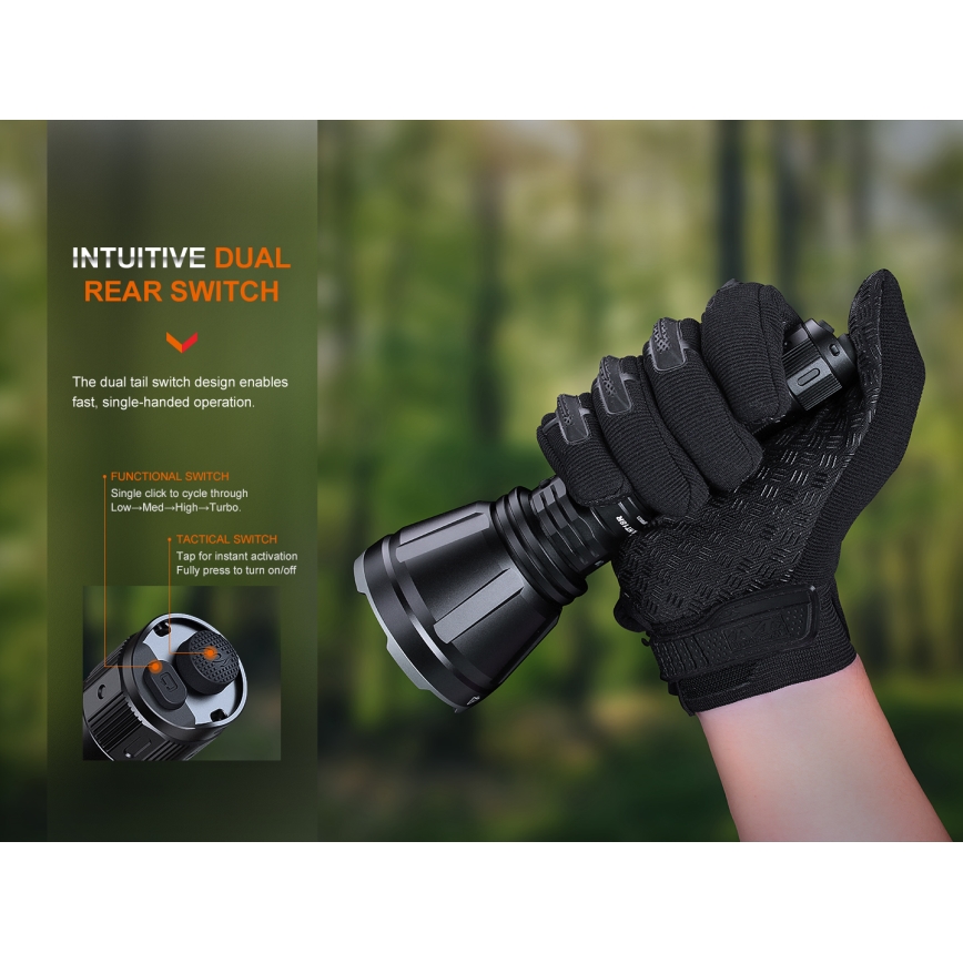 Fenix HT18R - LED Aptumšojama uzlādējams lukturītis LED/1x21700 IP68 2800 lm 42 h 5000 mAh
