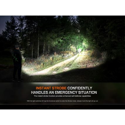 Fenix HT18R - LED Aptumšojama uzlādējams lukturītis LED/1x21700 IP68 2800 lm 42 h 5000 mAh