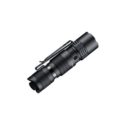 Fenix PD26RACE - regulējams uzlādējams LED lukturis, USB uzlāde, 1600 mAh, IP68, 1300 lm, 556 h, melns