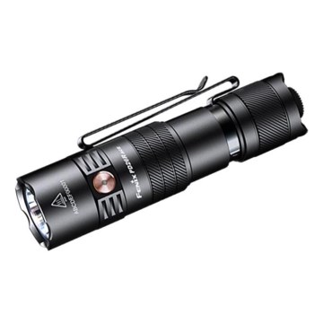 Fenix PD26RACE - regulējams uzlādējams LED lukturis, USB uzlāde, 1600 mAh, IP68, 1300 lm, 556 h, melns