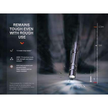 Fenix PD35R - LED Uzlādējams lukturis LED/USB/2xCR123A IP68 1700 lm 100 h 3400 mAh